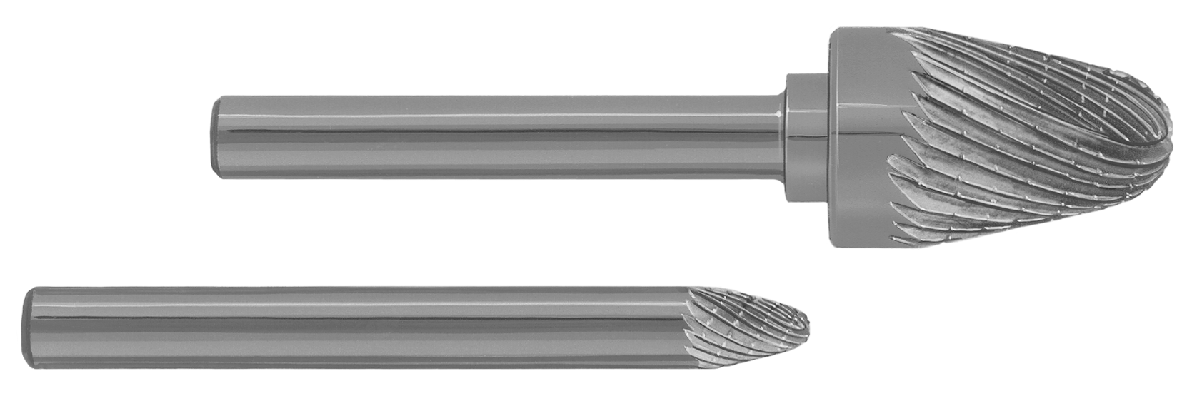 Midget Mill Shape I - 12 Degree Tapered Cone diagram