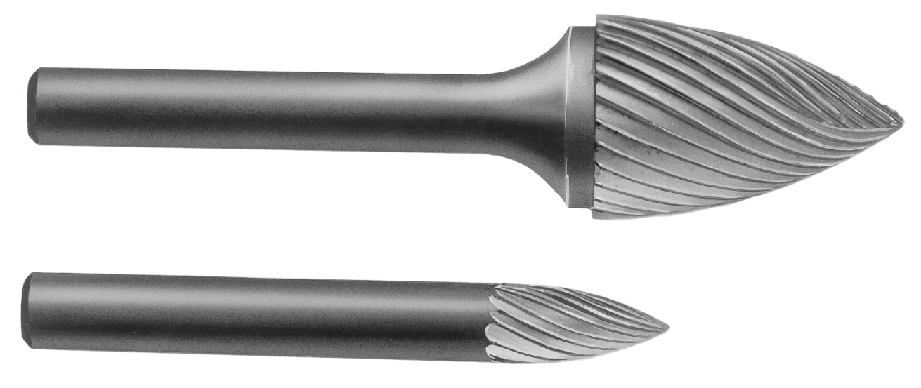 Midget Mill Shape T - Tree Pointed diagram